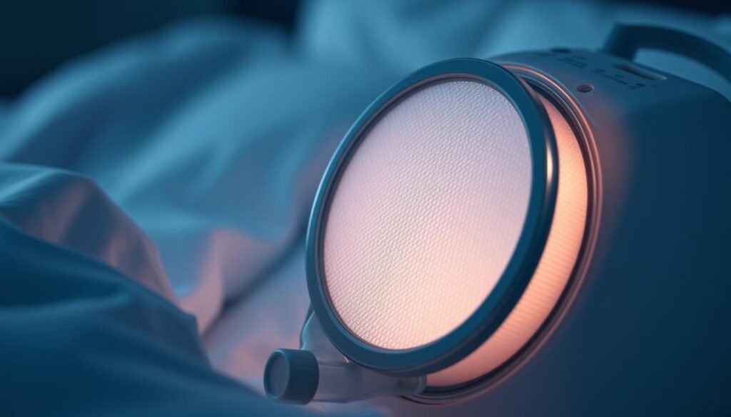 生成關於睡眠呼吸機濾網的圖片 生成關於睡眠呼吸機濾網的圖片
