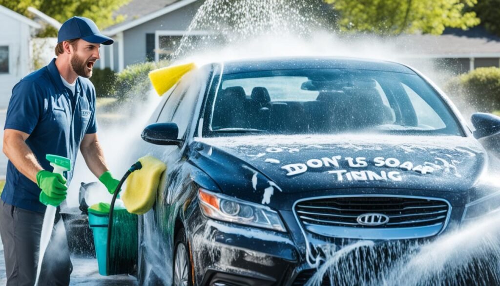 洗車水的使用誤區:你可能一直都洗車洗錯了