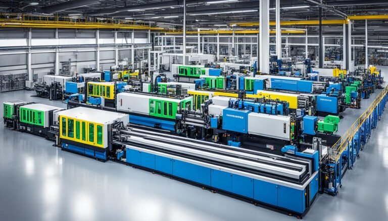 Optimizing Plant Layout for Various Injection Molding Machine Types