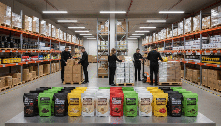 Protein Powder Packaging Logistics