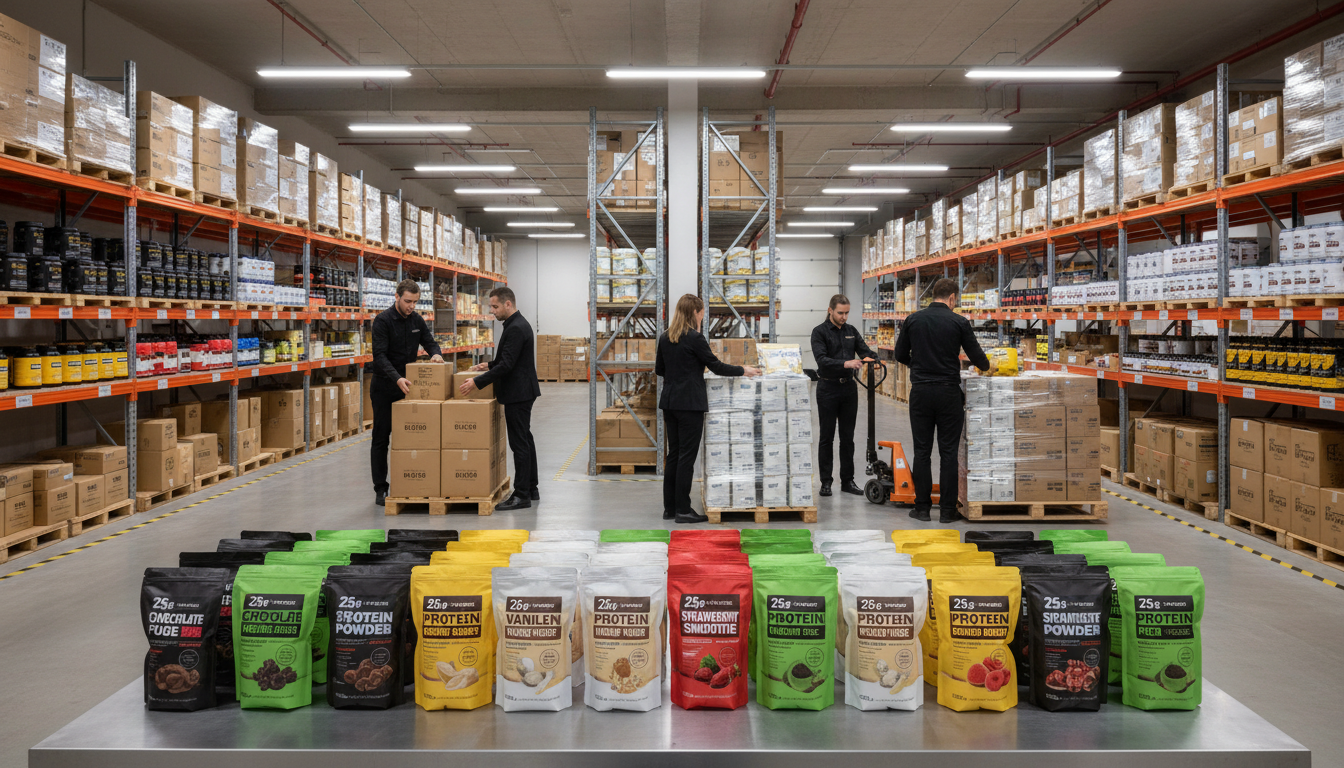 Protein Powder Packaging Logistics