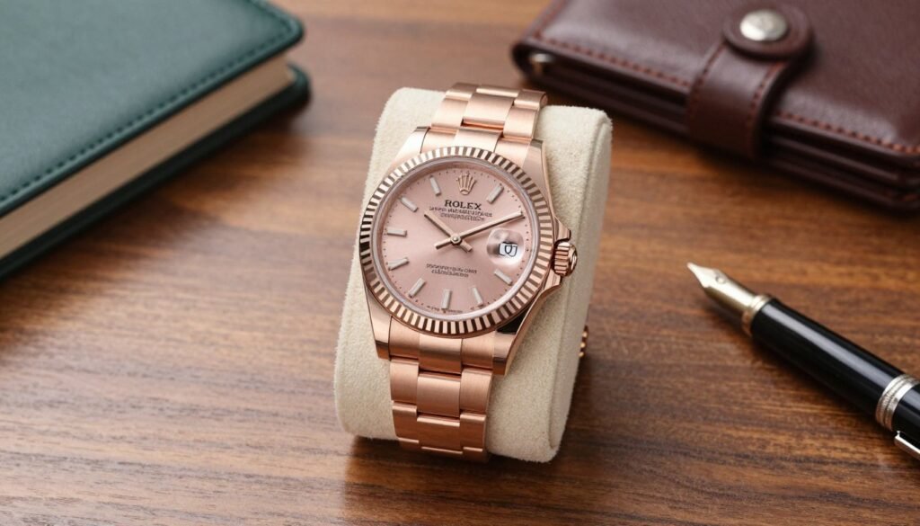 Rolex 腕錶的永恆玫瑰金：勞力士的專利材質美學